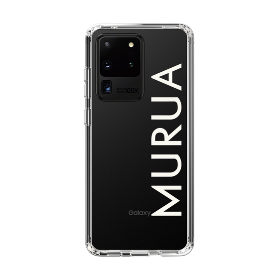Slim Protection Case［ MURUA - Logo - White ］