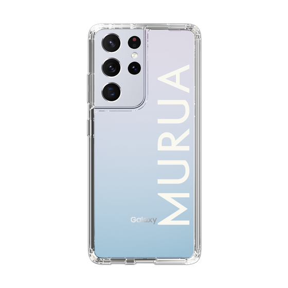 Slim Protection Case［ MURUA - Logo - White ］
