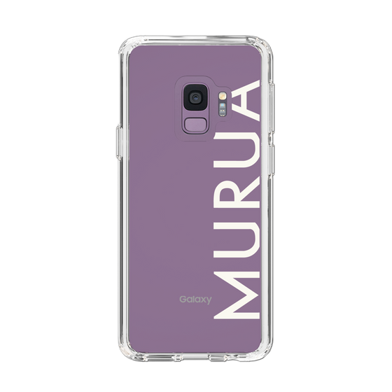 Slim Protection Case［ MURUA - Logo - White ］