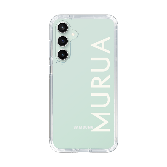 Slim Protection Case［ MURUA - Logo - White ］