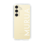 Slim Protection Case［ MURUA - Logo - White ］