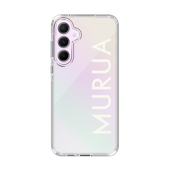 Slim Protection Case［ MURUA - Logo - White ］