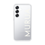 Slim Protection Case［ MURUA - Logo - White ］
