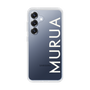 Slim Protection Case［ MURUA - Logo - White ］