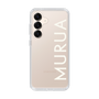 Slim Protection Case［ MURUA - Logo - White ］
