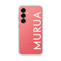 Slim Protection Case［ MURUA - Logo - White ］