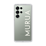 Slim Protection Case［ MURUA - Logo - White ］