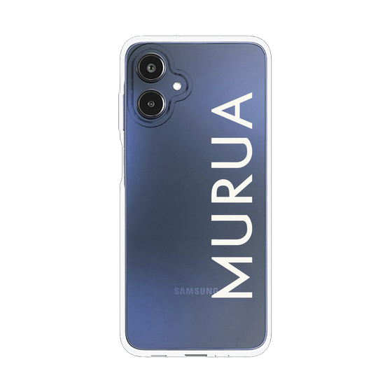 Slim Protection Case［ MURUA - Logo - White ］