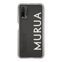 Slim Protection Case［ MURUA - Logo - White ］