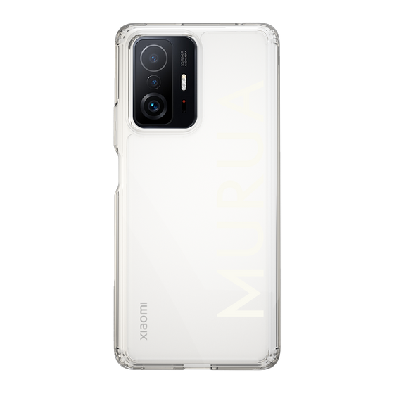 Slim Protection Case［ MURUA - Logo - White ］