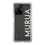 Slim Protection Case［ MURUA - Logo - White ］