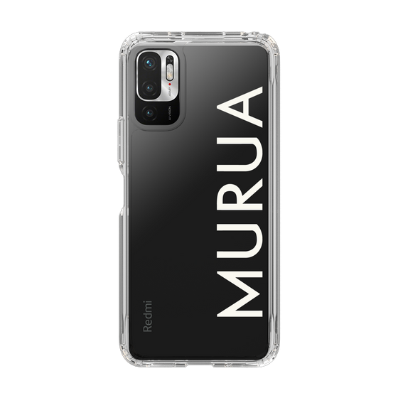 Slim Protection Case［ MURUA - Logo - White ］