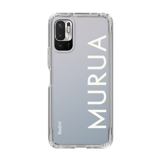 Slim Protection Case［ MURUA - Logo - White ］