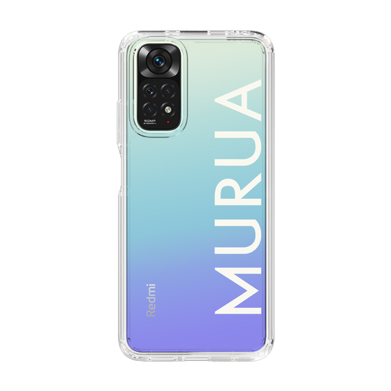 Slim Protection Case［ MURUA - Logo - White ］
