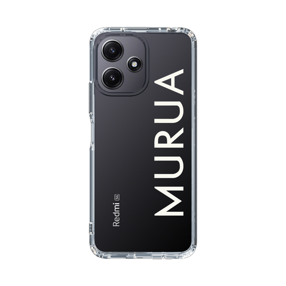 Slim Protection Case［ MURUA - Logo - White ］