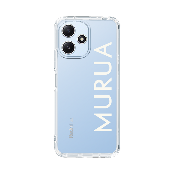 Slim Protection Case［ MURUA - Logo - White ］