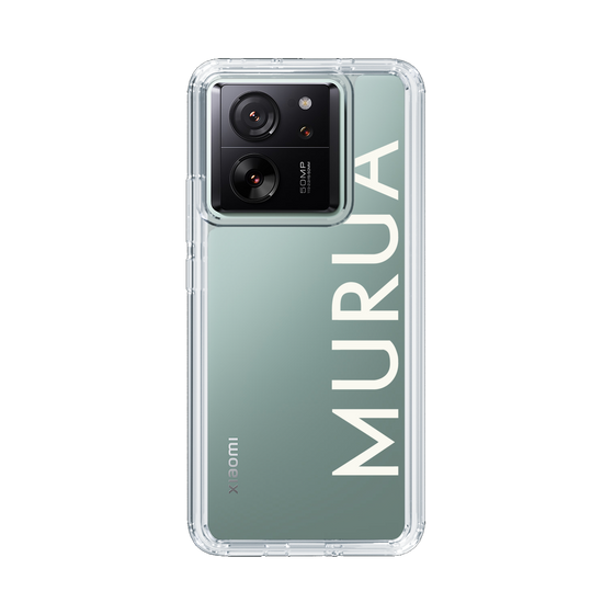 Slim Protection Case［ MURUA - Logo - White ］