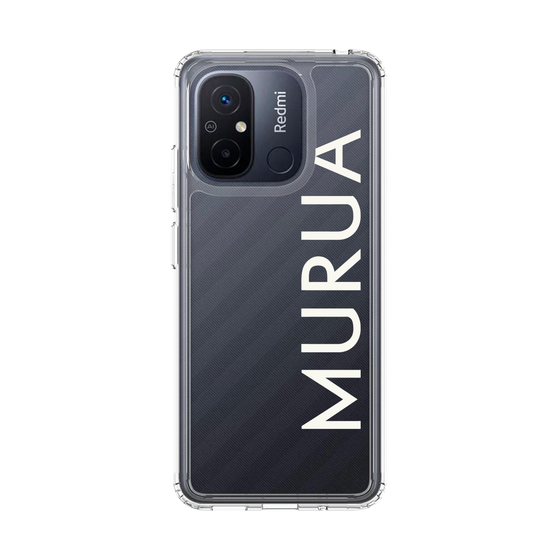 Slim Protection Case［ MURUA - Logo - White ］
