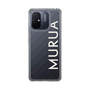 Slim Protection Case［ MURUA - Logo - White ］