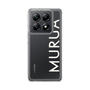Slim Protection Case［ MURUA - Logo - White ］