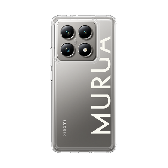 Slim Protection Case［ MURUA - Logo - White ］