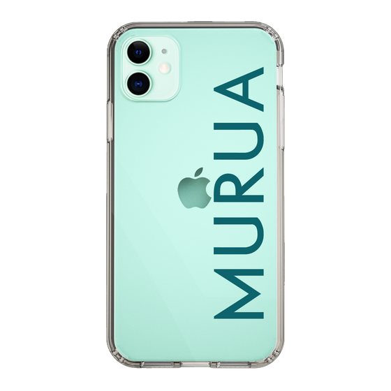Slim Protection Case［ MURUA - Logo - Green ］