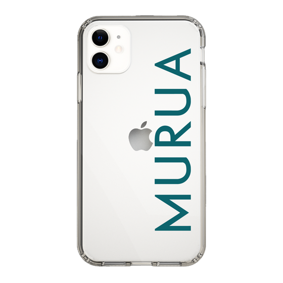 Slim Protection Case［ MURUA - Logo - Green ］