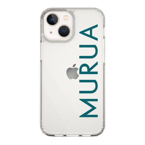 Slim Protection Case［ MURUA - Logo - Green ］