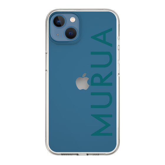 Slim Protection Case［ MURUA - Logo - Green ］