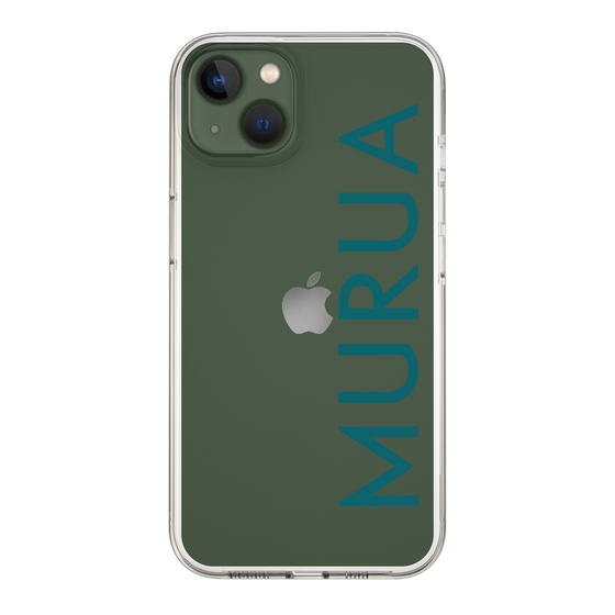 Slim Protection Case［ MURUA - Logo - Green ］