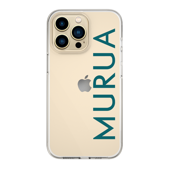Slim Protection Case［ MURUA - Logo - Green ］
