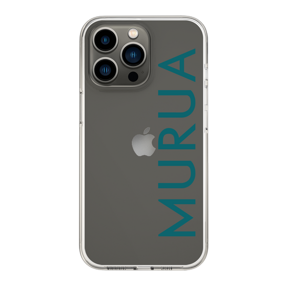 Slim Protection Case［ MURUA - Logo - Green ］