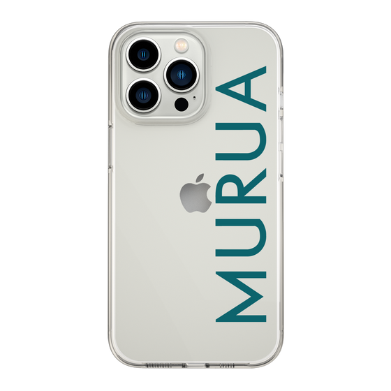 Slim Protection Case［ MURUA - Logo - Green ］