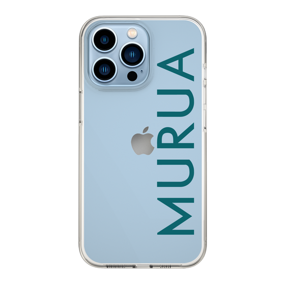 Slim Protection Case［ MURUA - Logo - Green ］