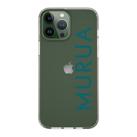 Slim Protection Case［ MURUA - Logo - Green ］