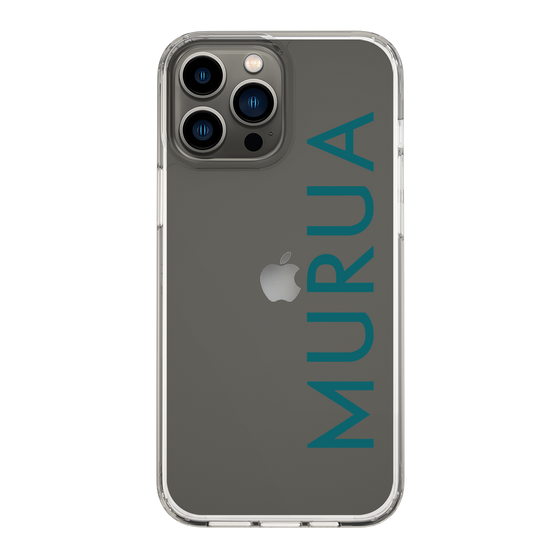 Slim Protection Case［ MURUA - Logo - Green ］