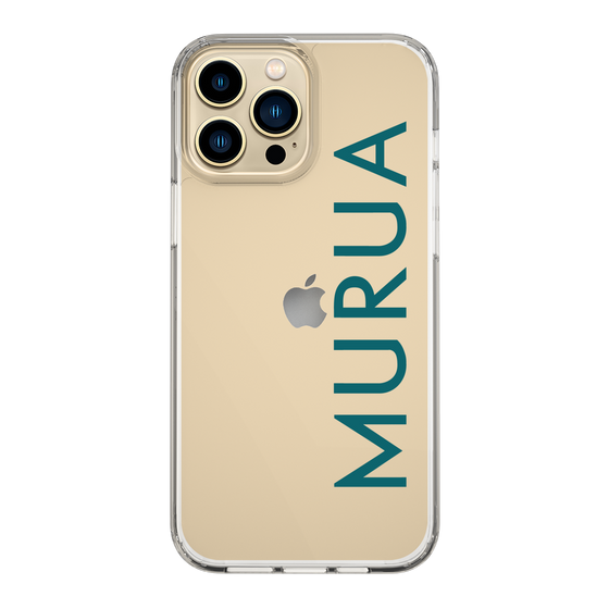 Slim Protection Case［ MURUA - Logo - Green ］
