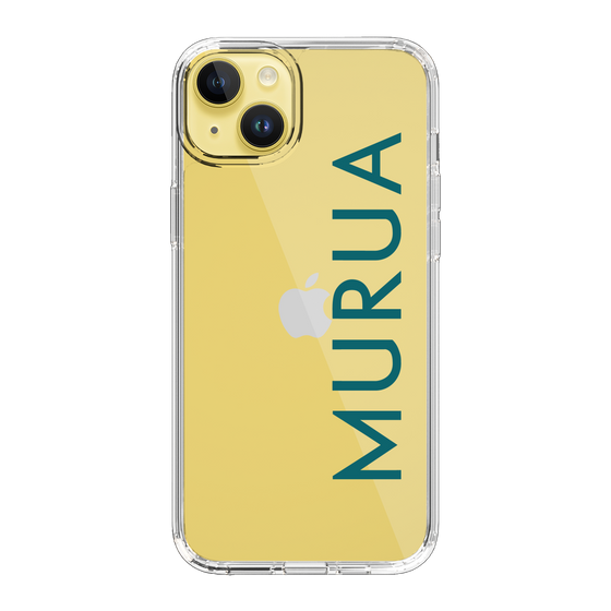 Slim Protection Case［ MURUA - Logo - Green ］