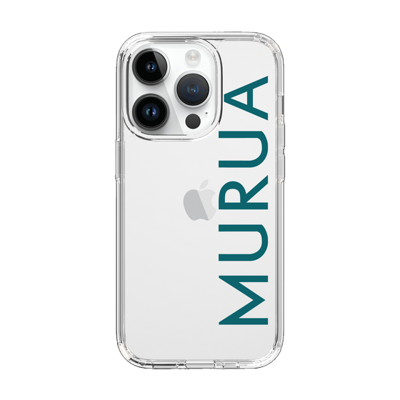 Slim Protection Case［ MURUA - Logo - Green ］