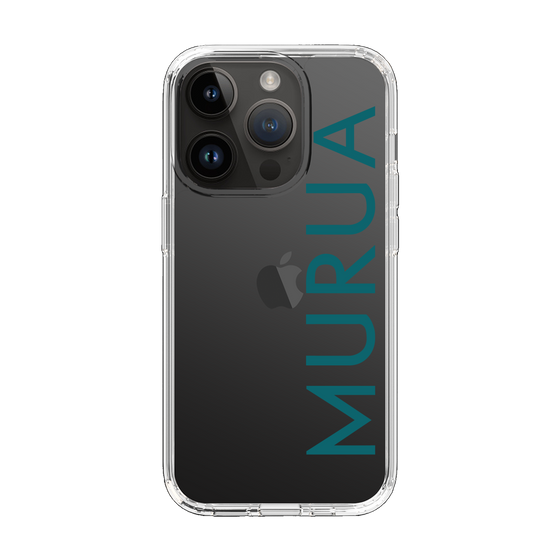 Slim Protection Case［ MURUA - Logo - Green ］