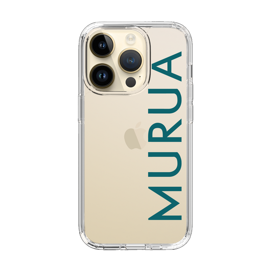 Slim Protection Case［ MURUA - Logo - Green ］