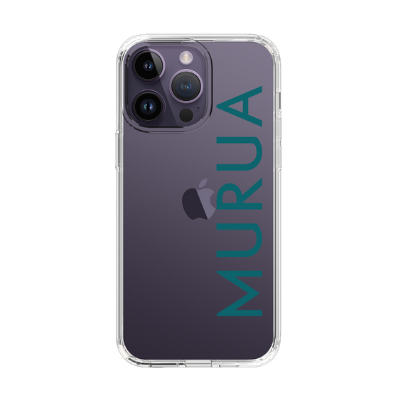 Slim Protection Case［ MURUA - Logo - Green ］