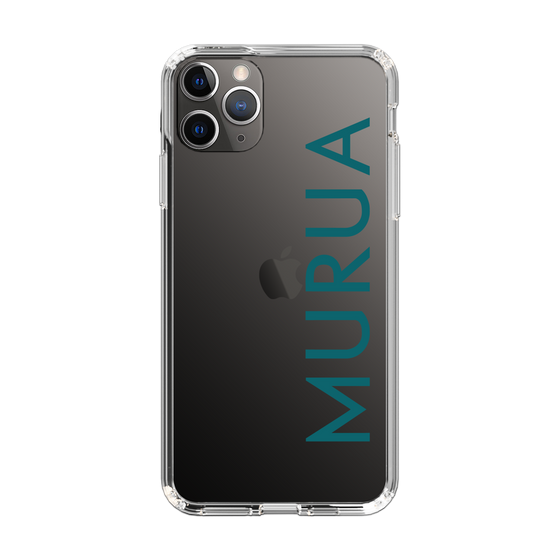 Slim Protection Case［ MURUA - Logo - Green ］