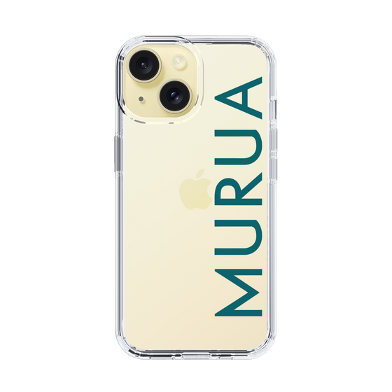 Slim Protection Case［ MURUA - Logo - Green ］