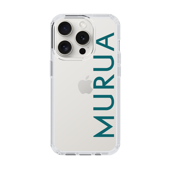 Slim Protection Case［ MURUA - Logo - Green ］