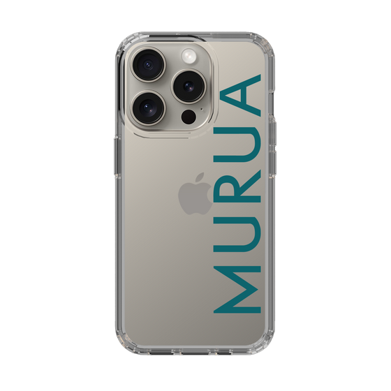 Slim Protection Case［ MURUA - Logo - Green ］