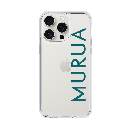 Slim Protection Case［ MURUA - Logo - Green ］
