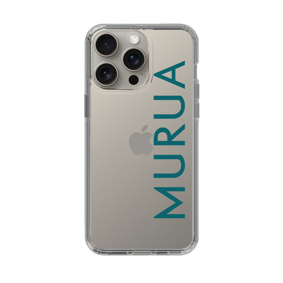 Slim Protection Case［ MURUA - Logo - Green ］