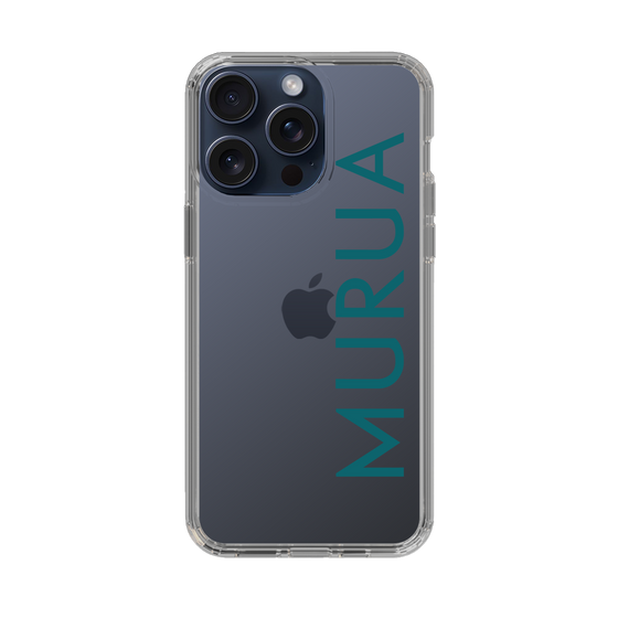 Slim Protection Case［ MURUA - Logo - Green ］
