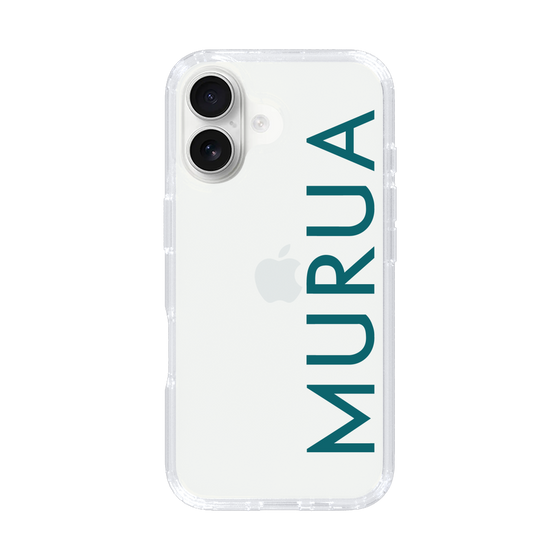 Slim Protection Case［ MURUA - Logo - Green ］